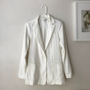 White CAbi blazer women’s size 2